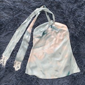 White House Black Market Halter Top Blouse